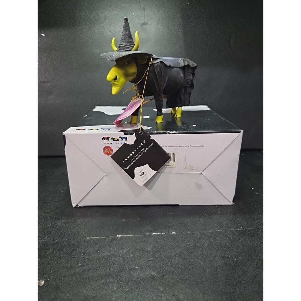 Cow Parade Udderly Witched Figurine, Wizard Of Oz, Westland Giftware, #7245, Box